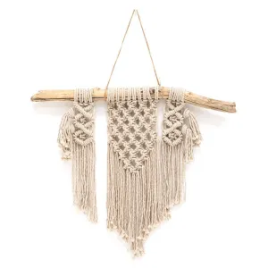 1010 (A D) White Triple Macrame