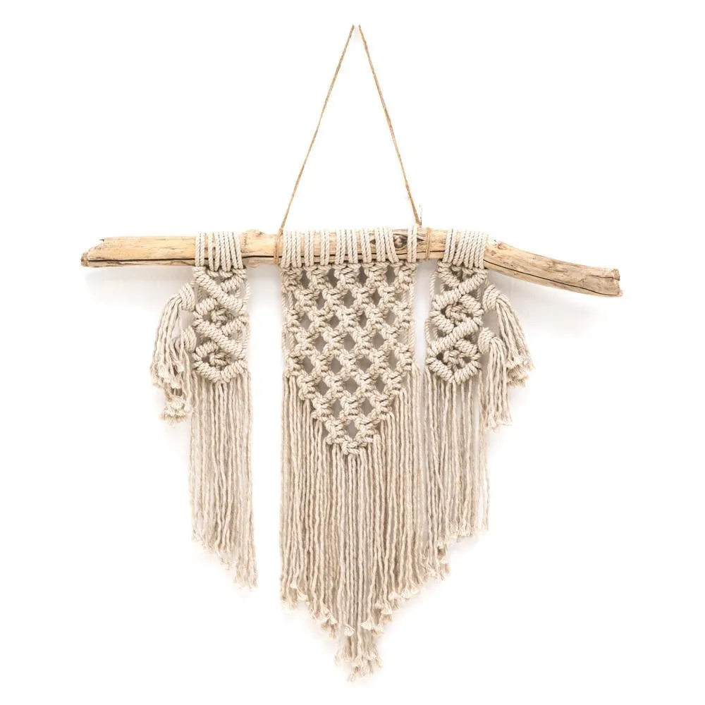 1010 (A D) White Triple Macrame