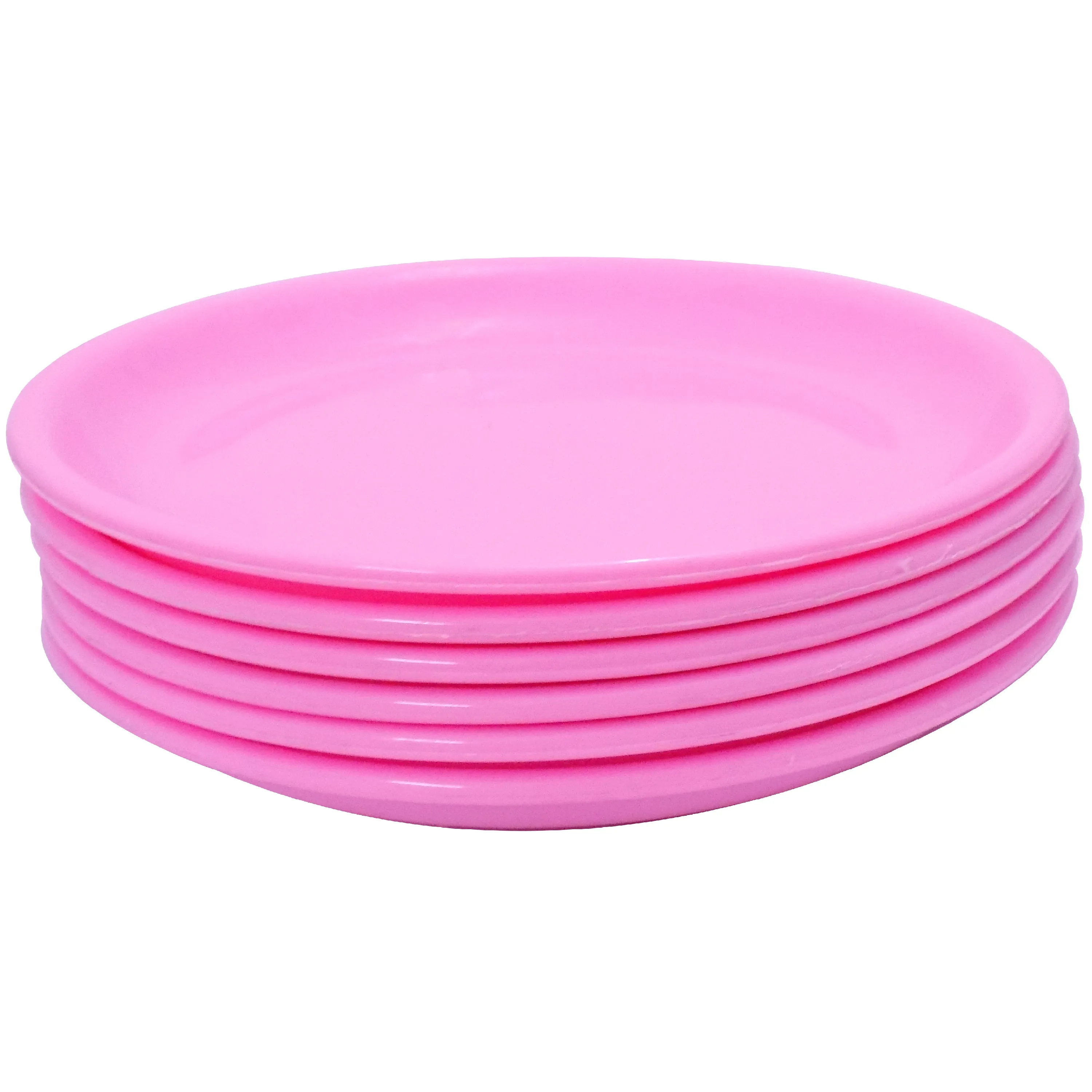 2185 Round Shaped Mini Soup Plates / Dishes - 6 pcs