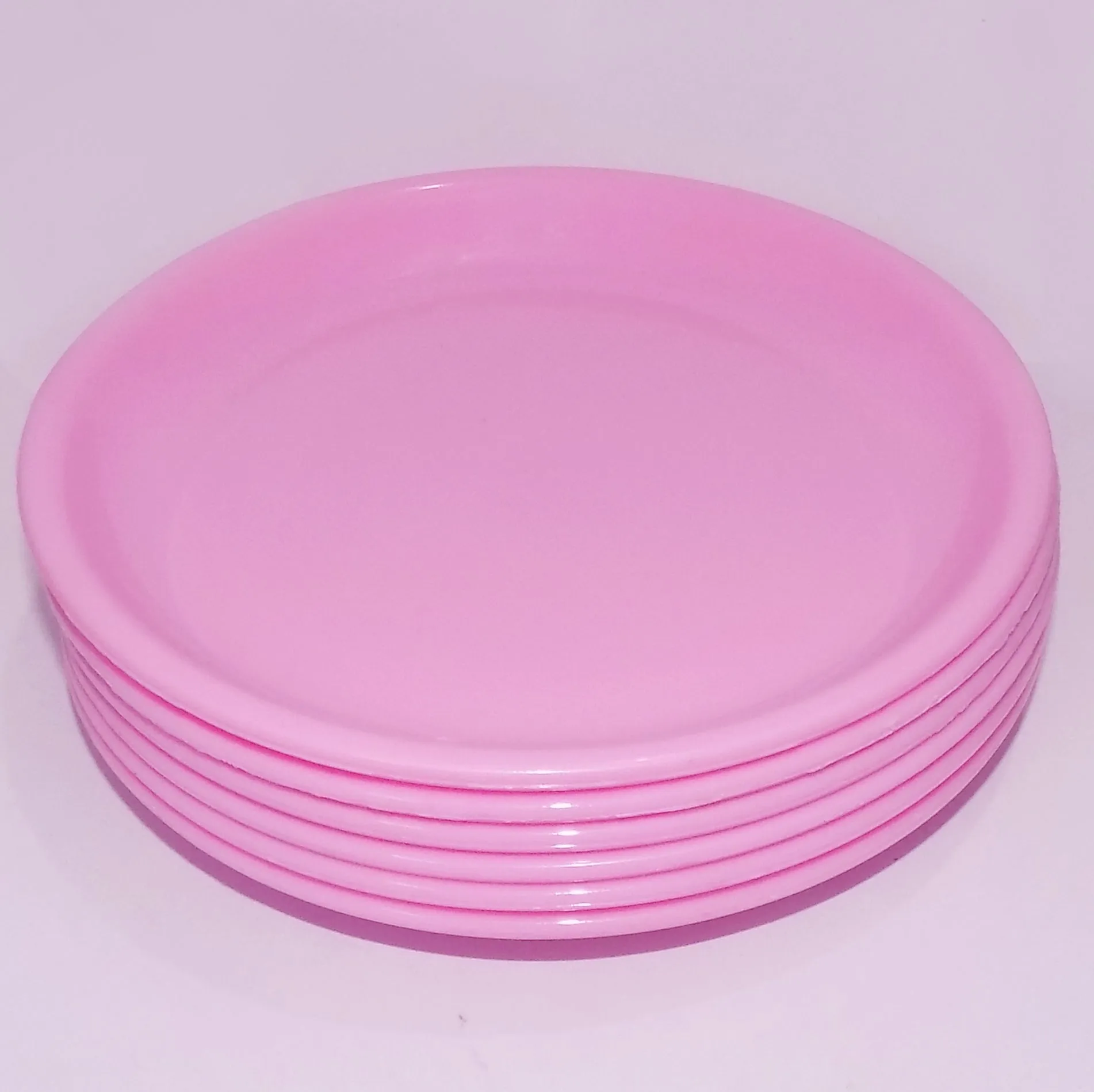 2185 Round Shaped Mini Soup Plates / Dishes - 6 pcs