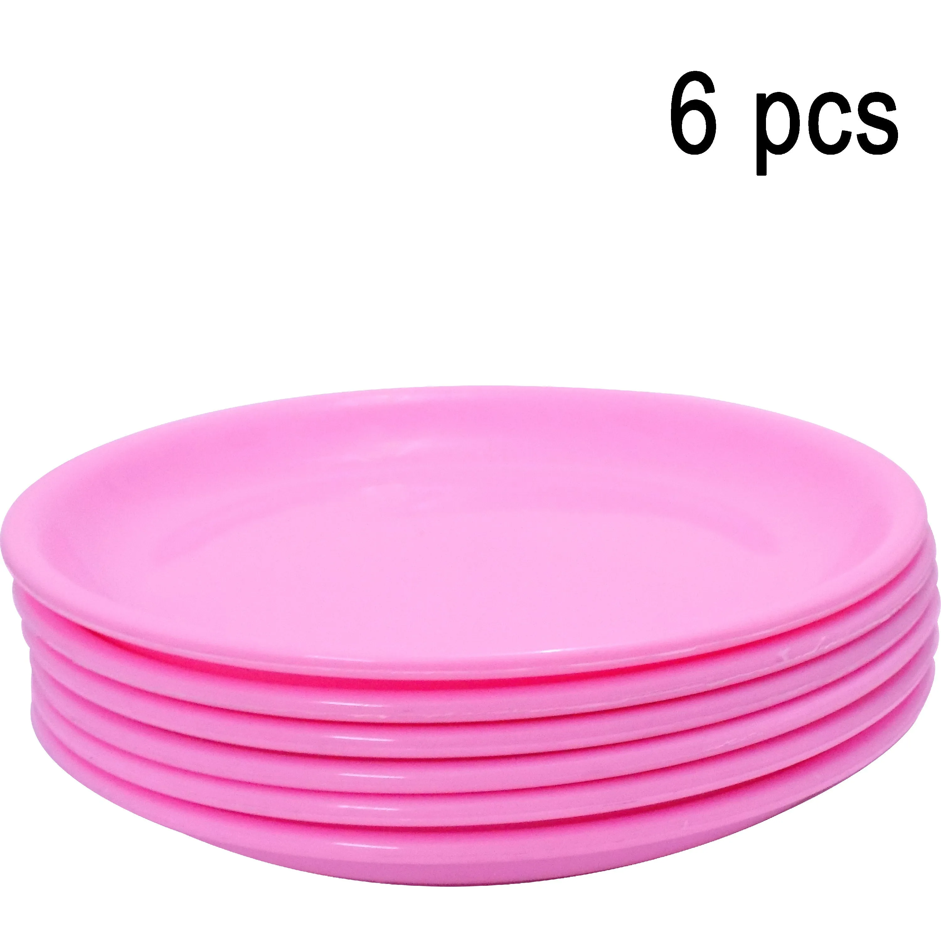 2185 Round Shaped Mini Soup Plates / Dishes - 6 pcs