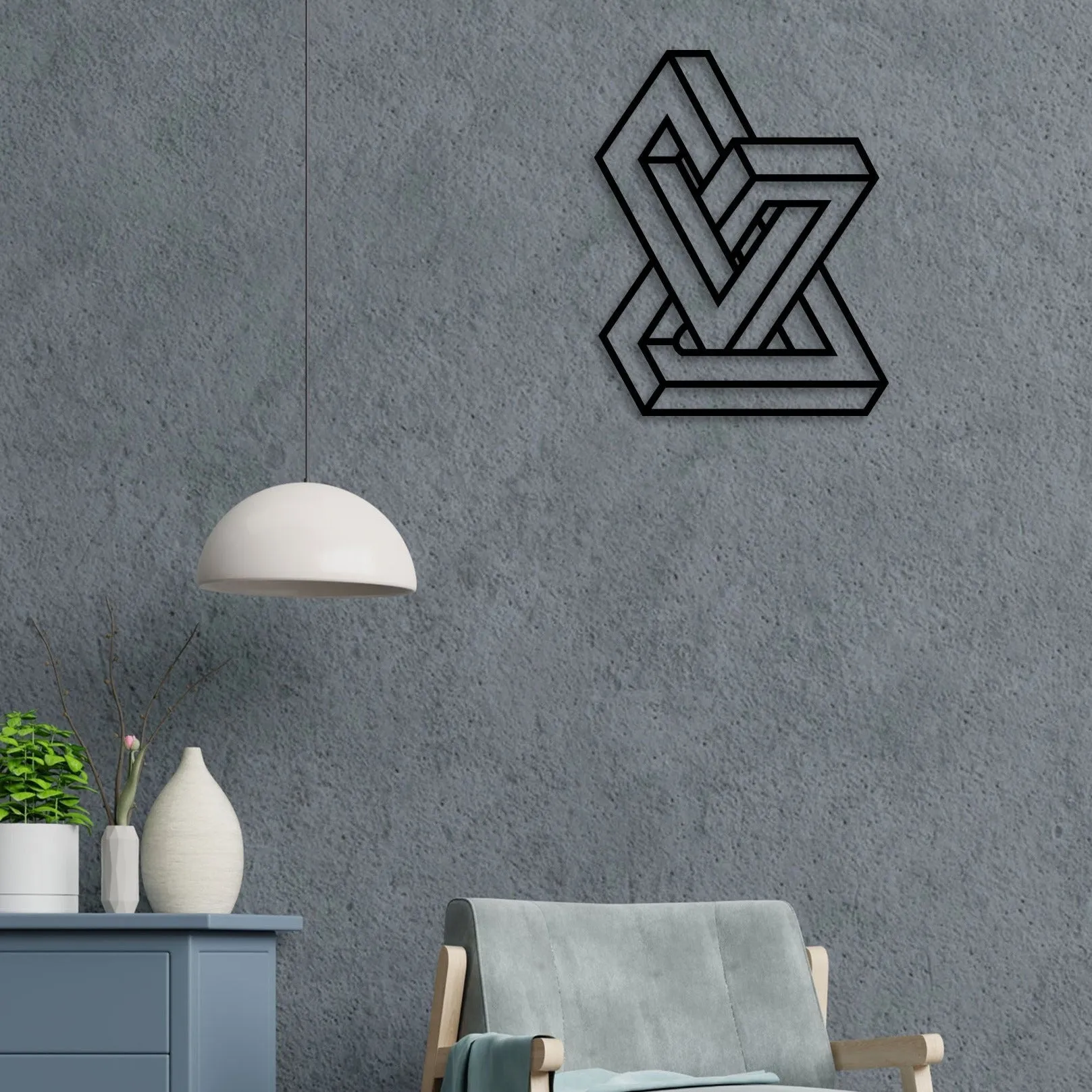 3D Puzzle Metal Wall Art