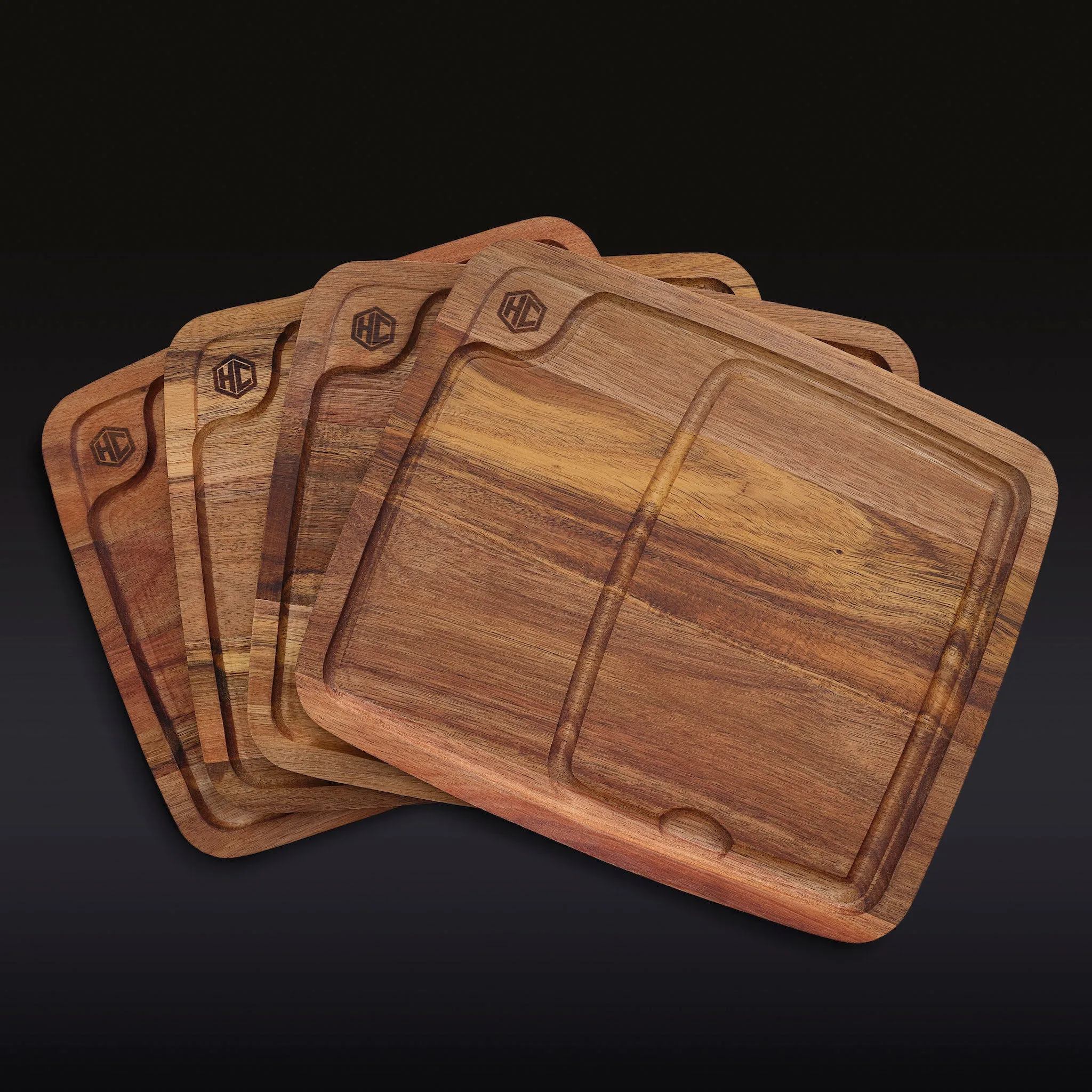 4pc Bistecca Plate Set