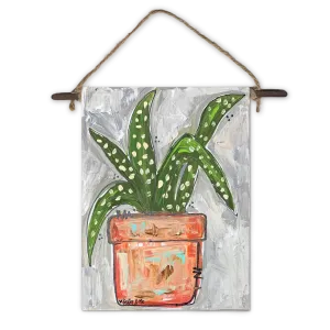 Aloe Planter Mini Wall Hanging