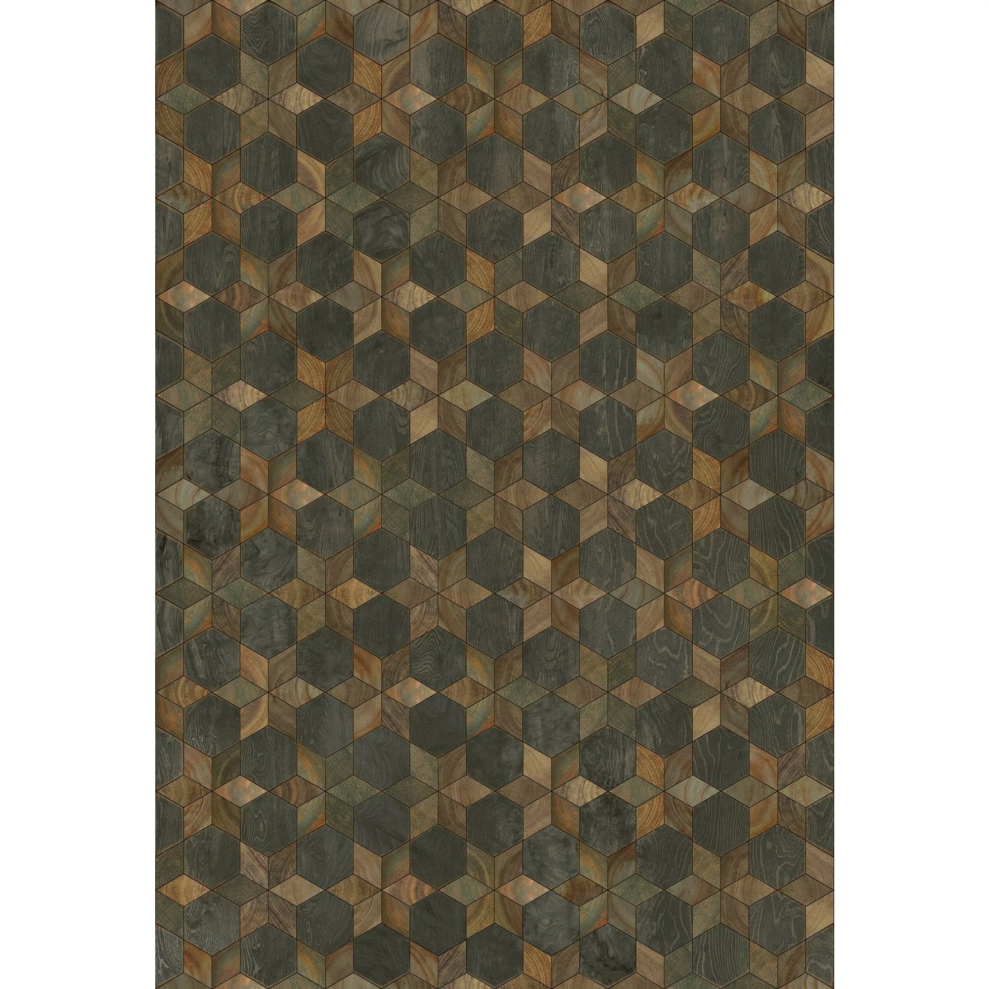 Artisanry Illuminated Shooting Star Vinyl Floor Cloth