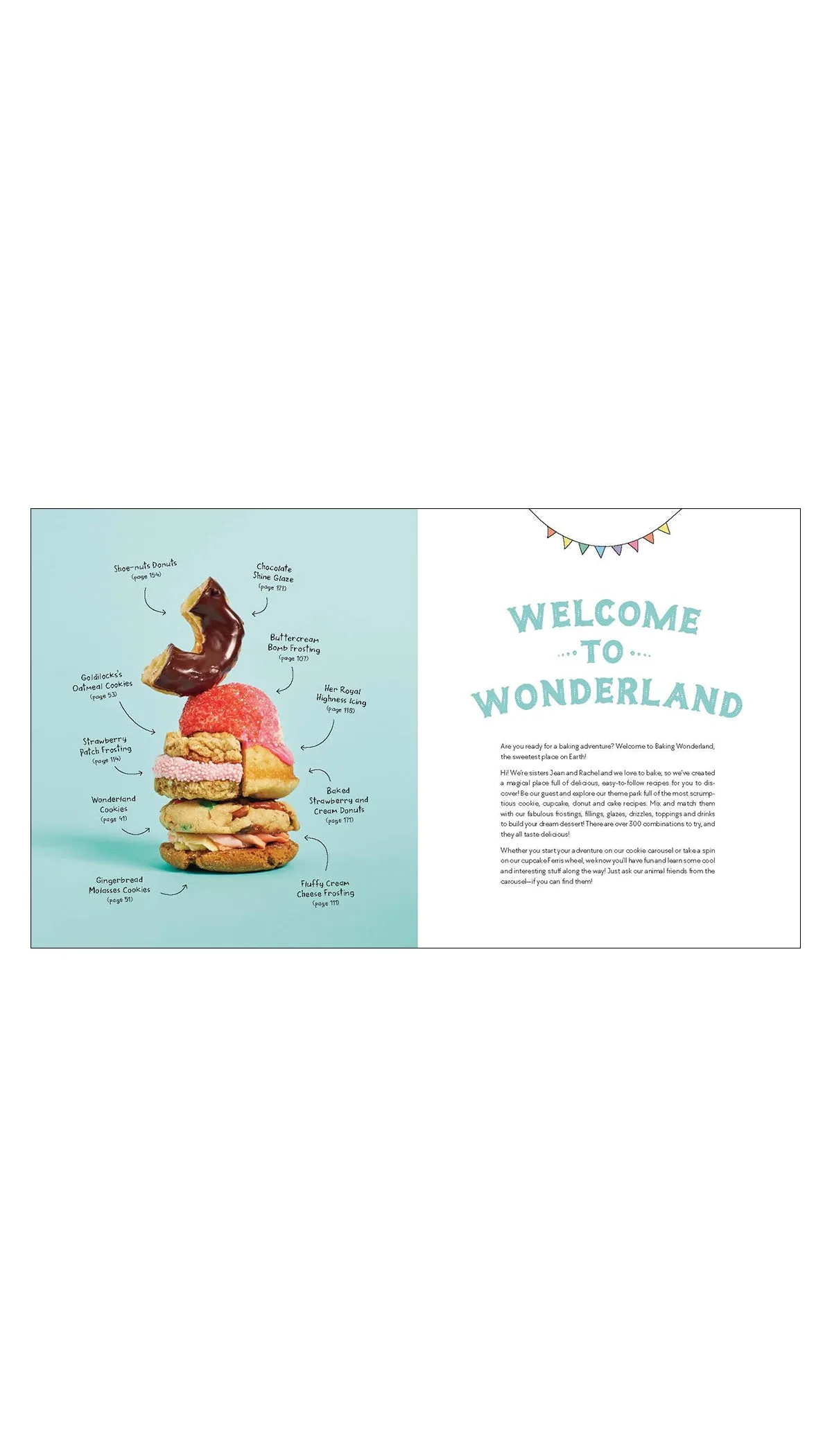 Baking Wonderland: A Mix & Match Cookbook for Kids
