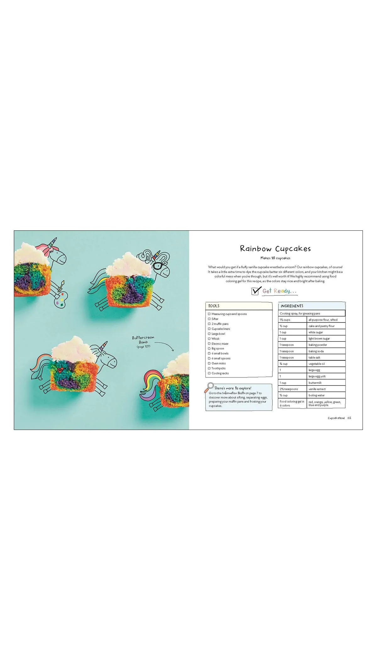 Baking Wonderland: A Mix & Match Cookbook for Kids