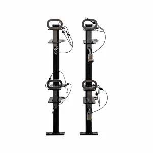 Buyers Products  2 Position Channel-Style Lockable Trimmer Rack for Open Landscape Trailers