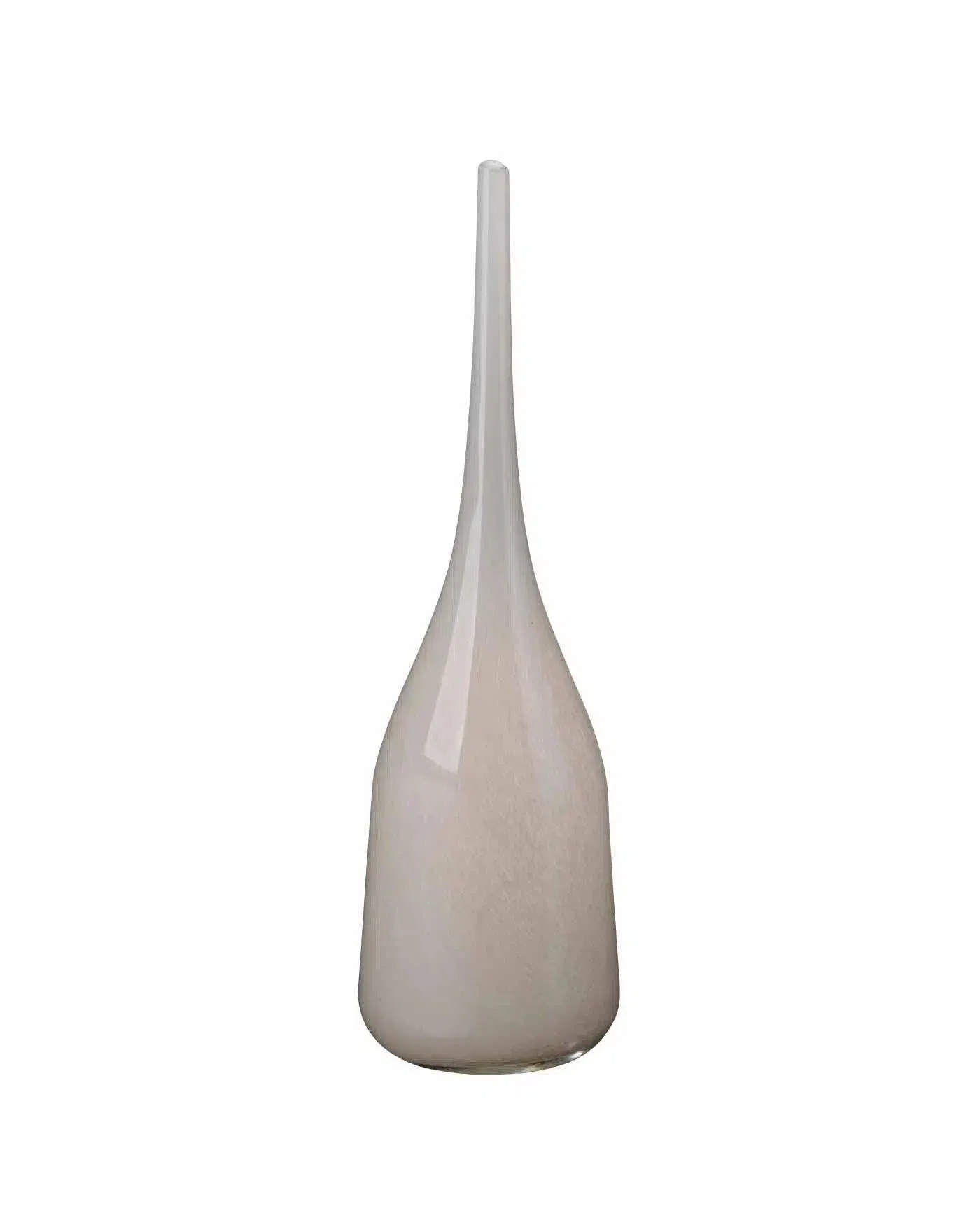 Coastal Style Grey Glass Pixie Vases (Set of 3)