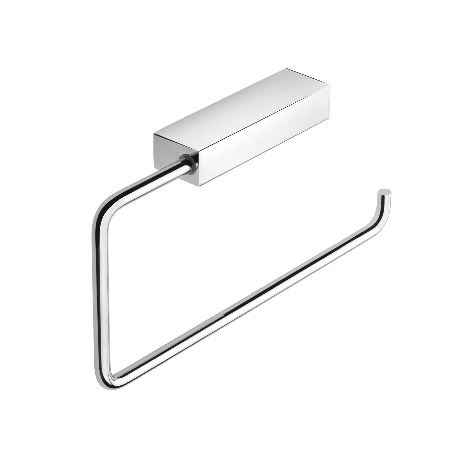 COSMIC Bathlife Towel Ring, Wall Mount, Brass Body, Chrome Finish, 9-1/16 x 4-1/2 x 1-3/16 Inches (2290171)