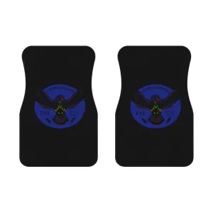 Crowgodshi Car Mats (2x Front), DUKE BLUE