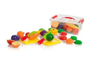Cutting Food Playset for Kids, 35 Pieces, Ages 3 