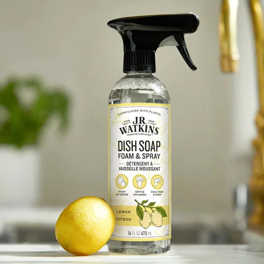 Dish Soap Foaming Lemon 16floz