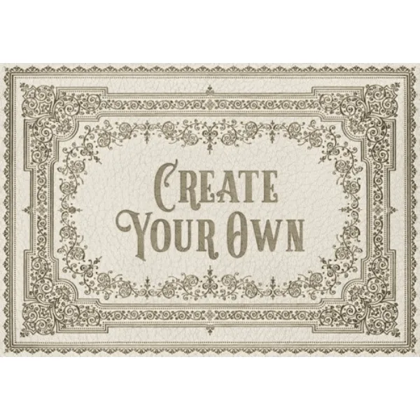 English Library Compendium Customized Vinyl Mat