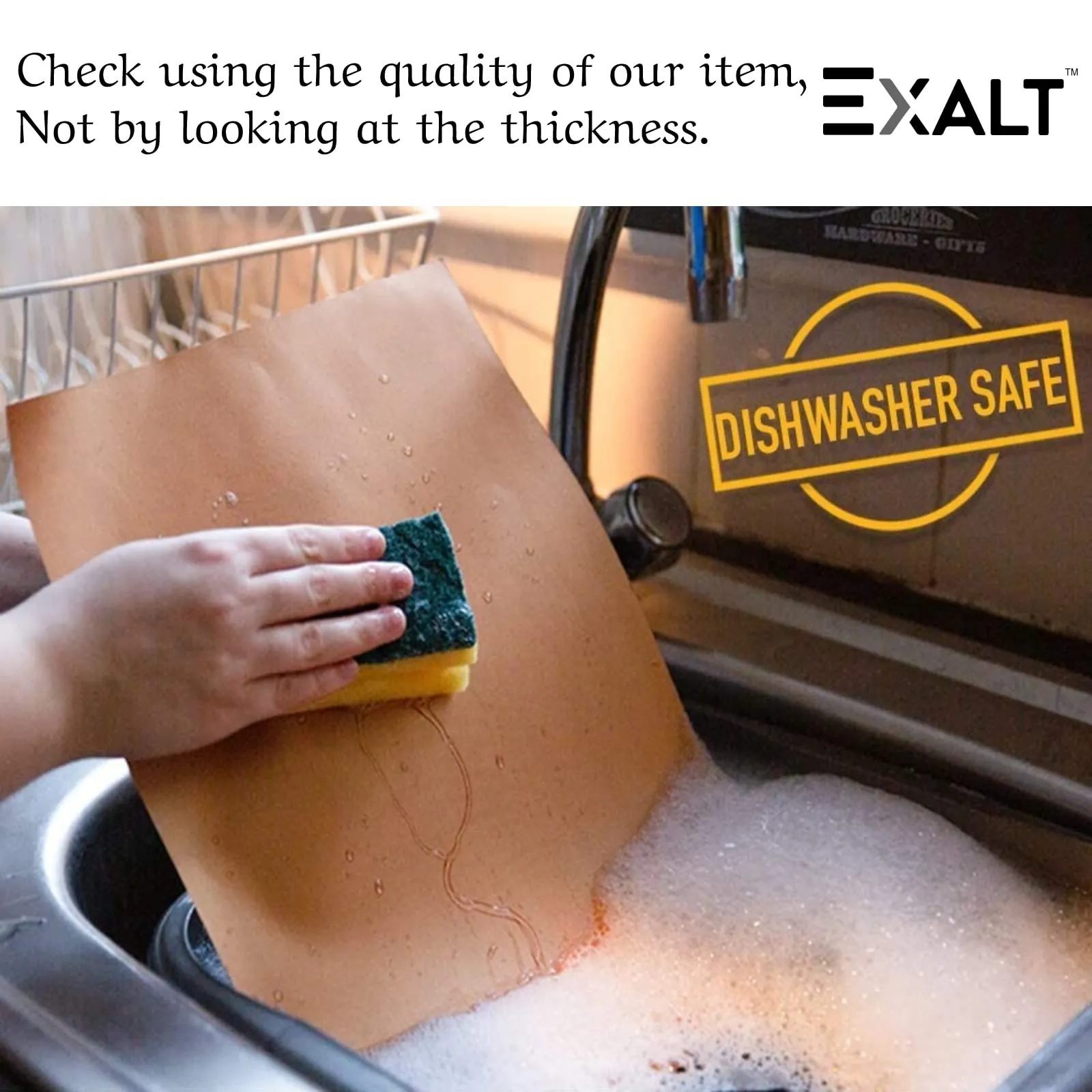 EXALT Silicone Baking Mat Roti Making Sheet Obbattu Sheet Holige Sheet Reusable Heat Resistant Baking Mat Chappathi Puran Poli Rolling Mat - Pack of 2