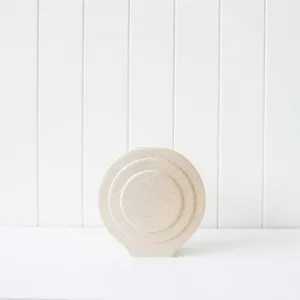 Frankie Vase Beige 18x7