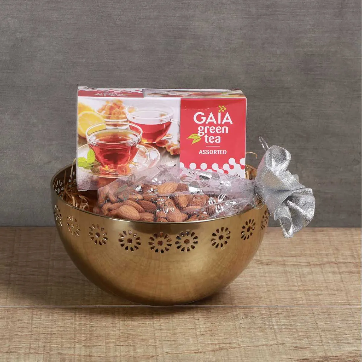 Gold Plated Stainless Steel Decorative Bowl | Center Piece | Dining Decor