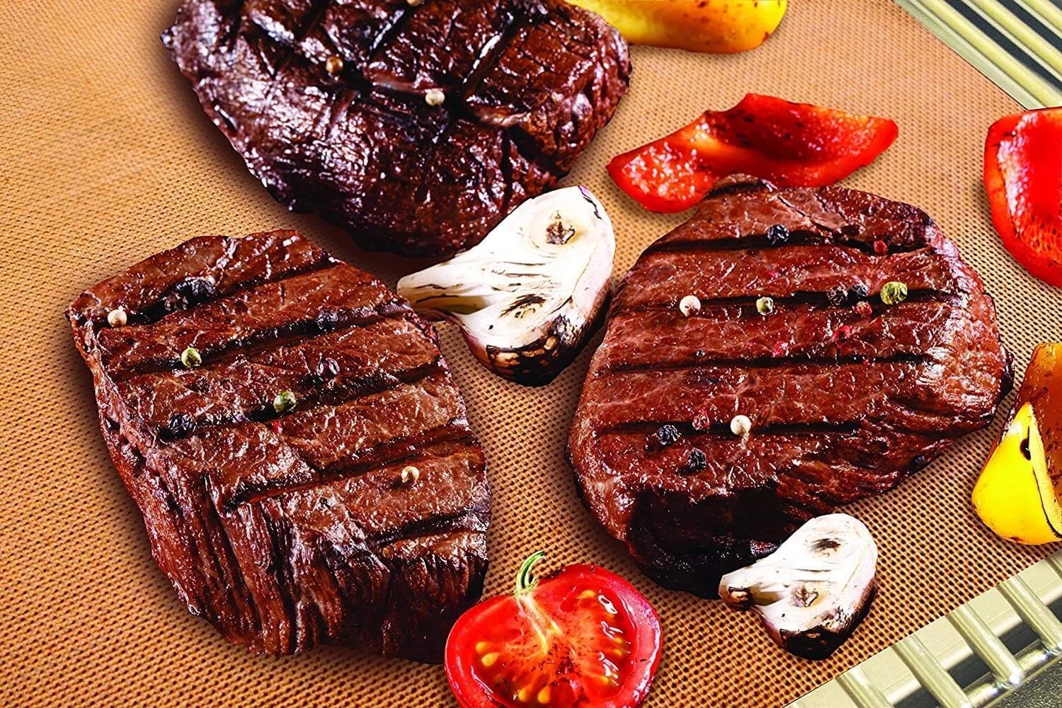 Grilling Mats - Non-Stick Copper - Two Count