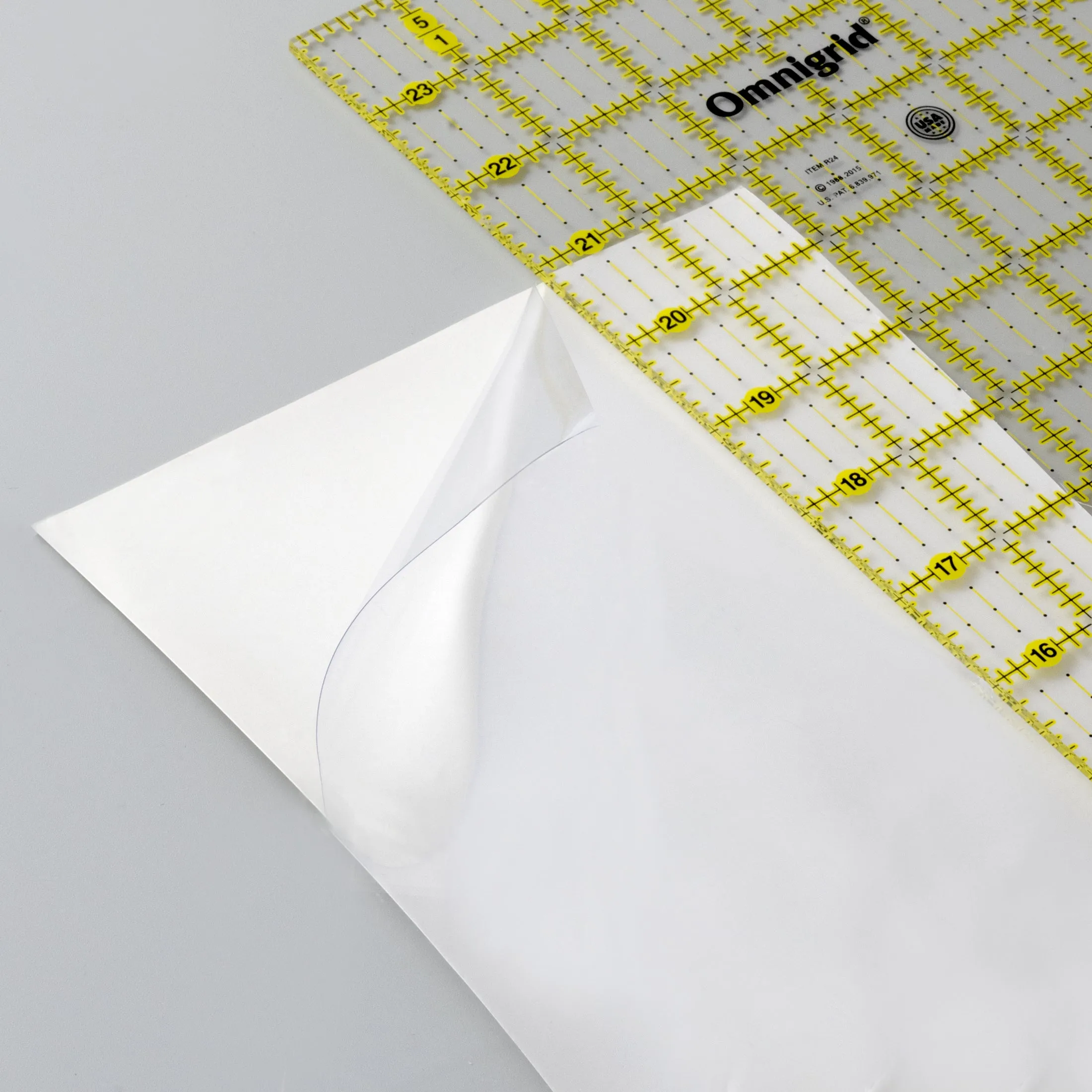 InvisiGrip, Clear and Non-Slip Material