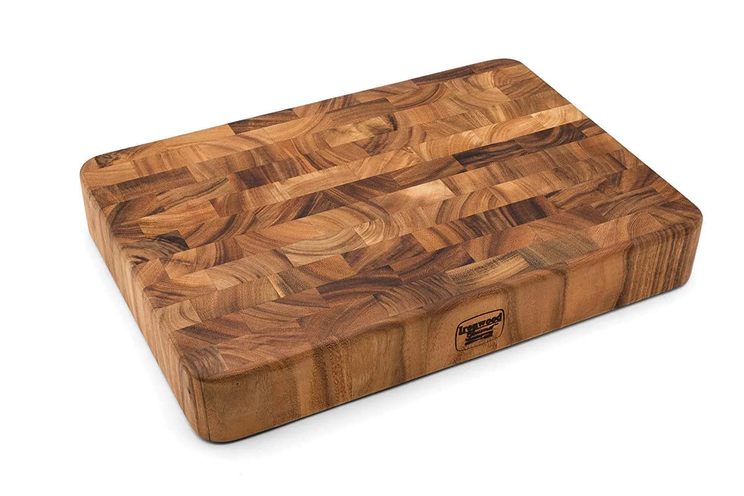 Ironwood 28199 3" End Grain Union Stock Yard Professional Chopping Butcher Block
