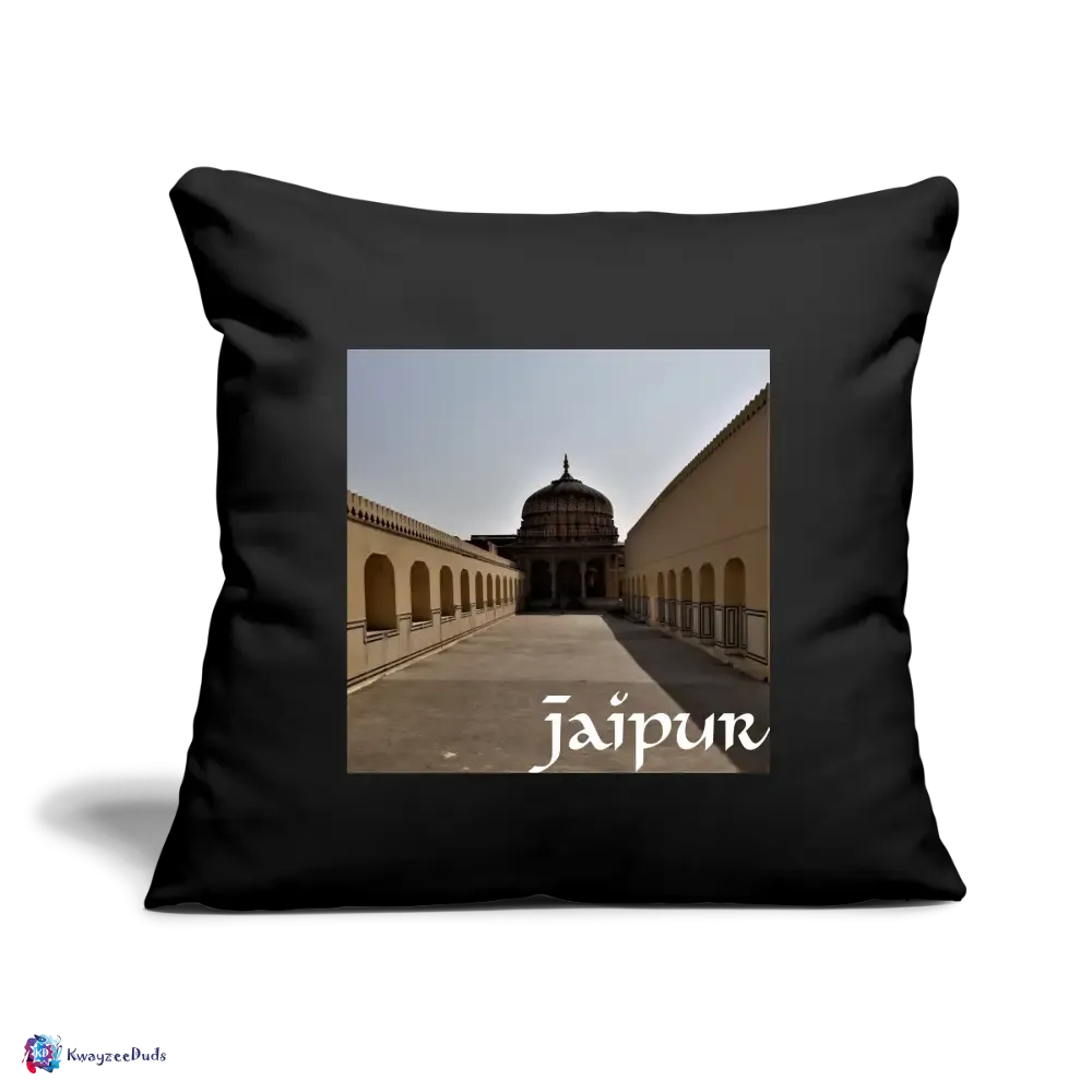 Jaipur Throw Pillow Cover 18” x 18”