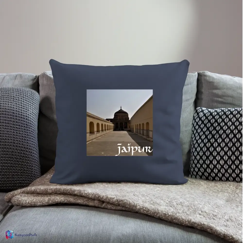 Jaipur Throw Pillow Cover 18” x 18”