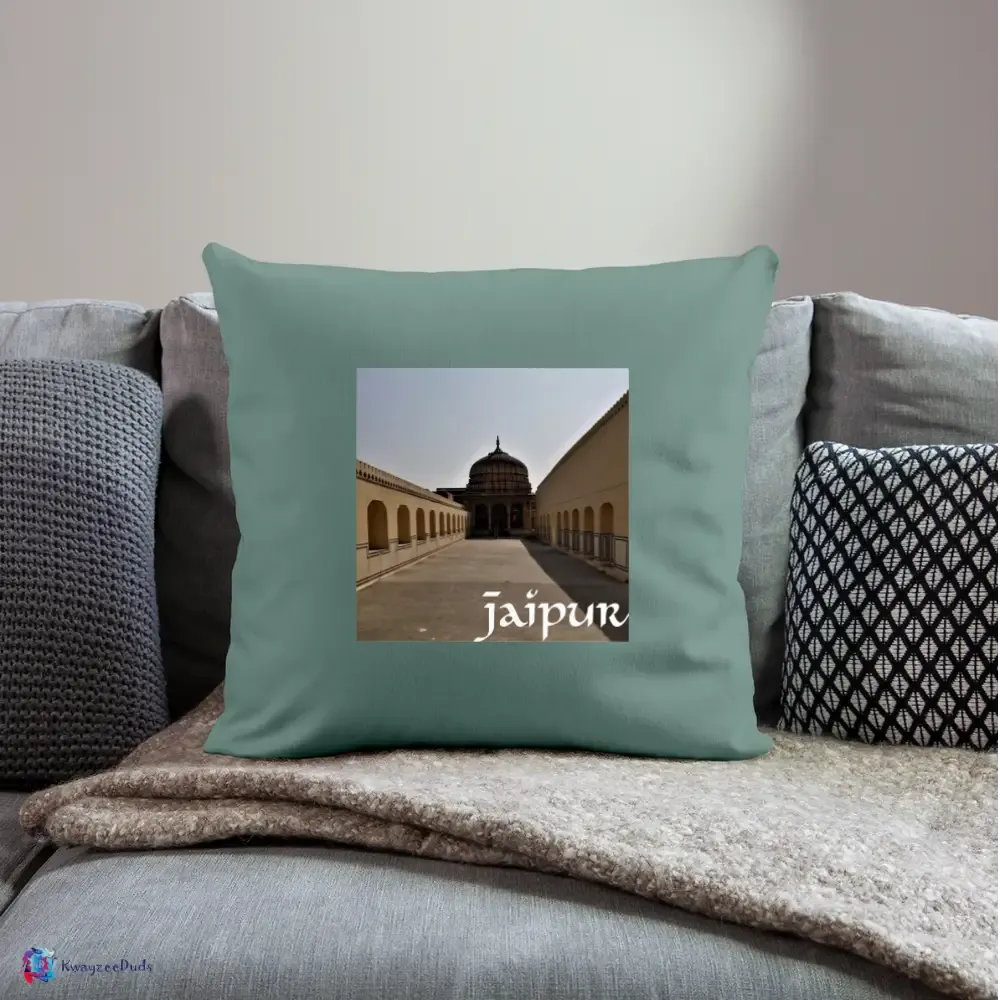 Jaipur Throw Pillow Cover 18” x 18”