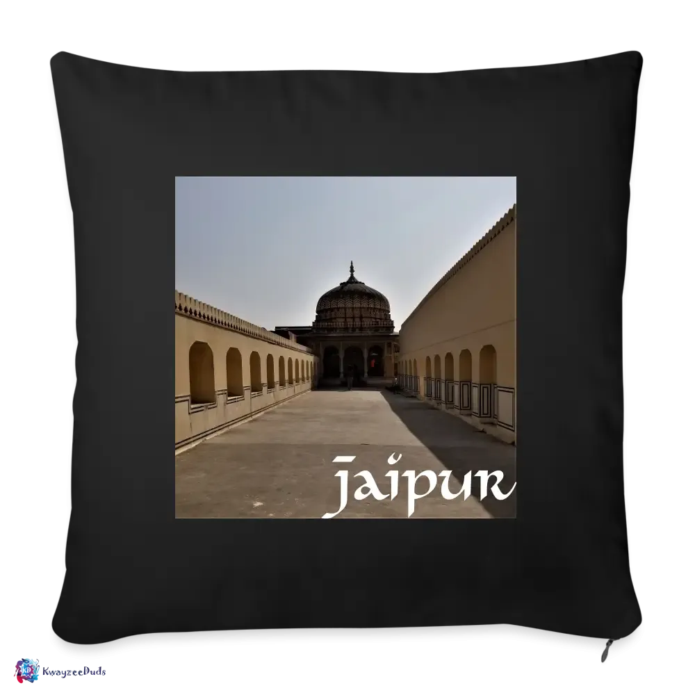 Jaipur Throw Pillow Cover 18” x 18”