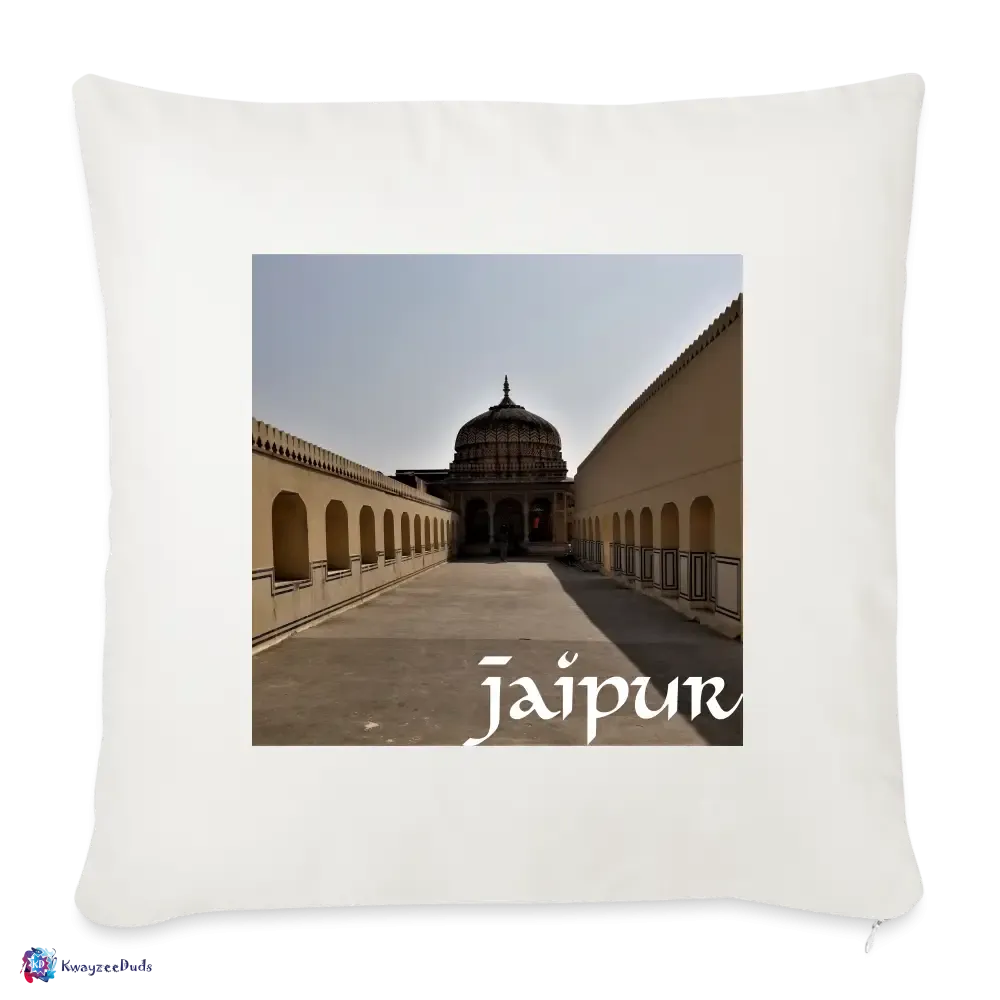 Jaipur Throw Pillow Cover 18” x 18”