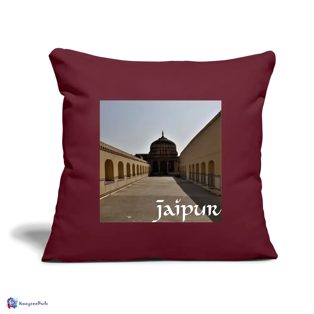 Jaipur Throw Pillow Cover 18” x 18”