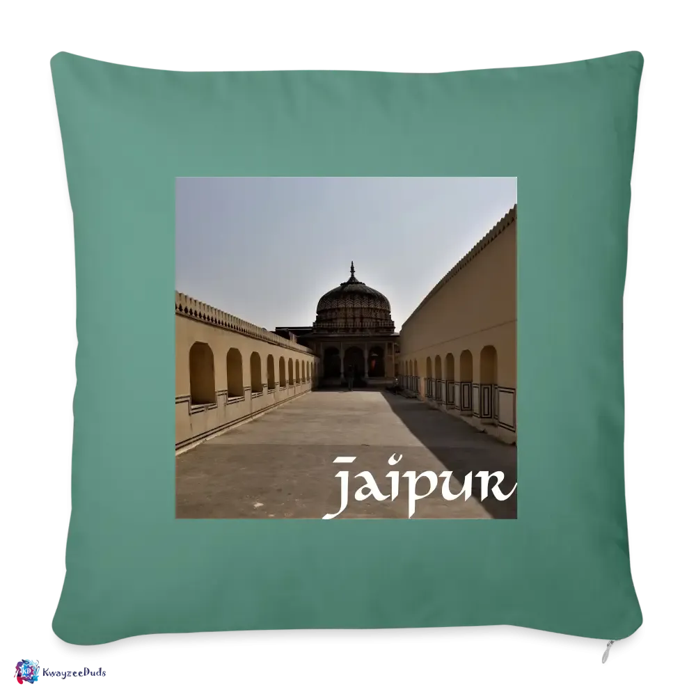 Jaipur Throw Pillow Cover 18” x 18”