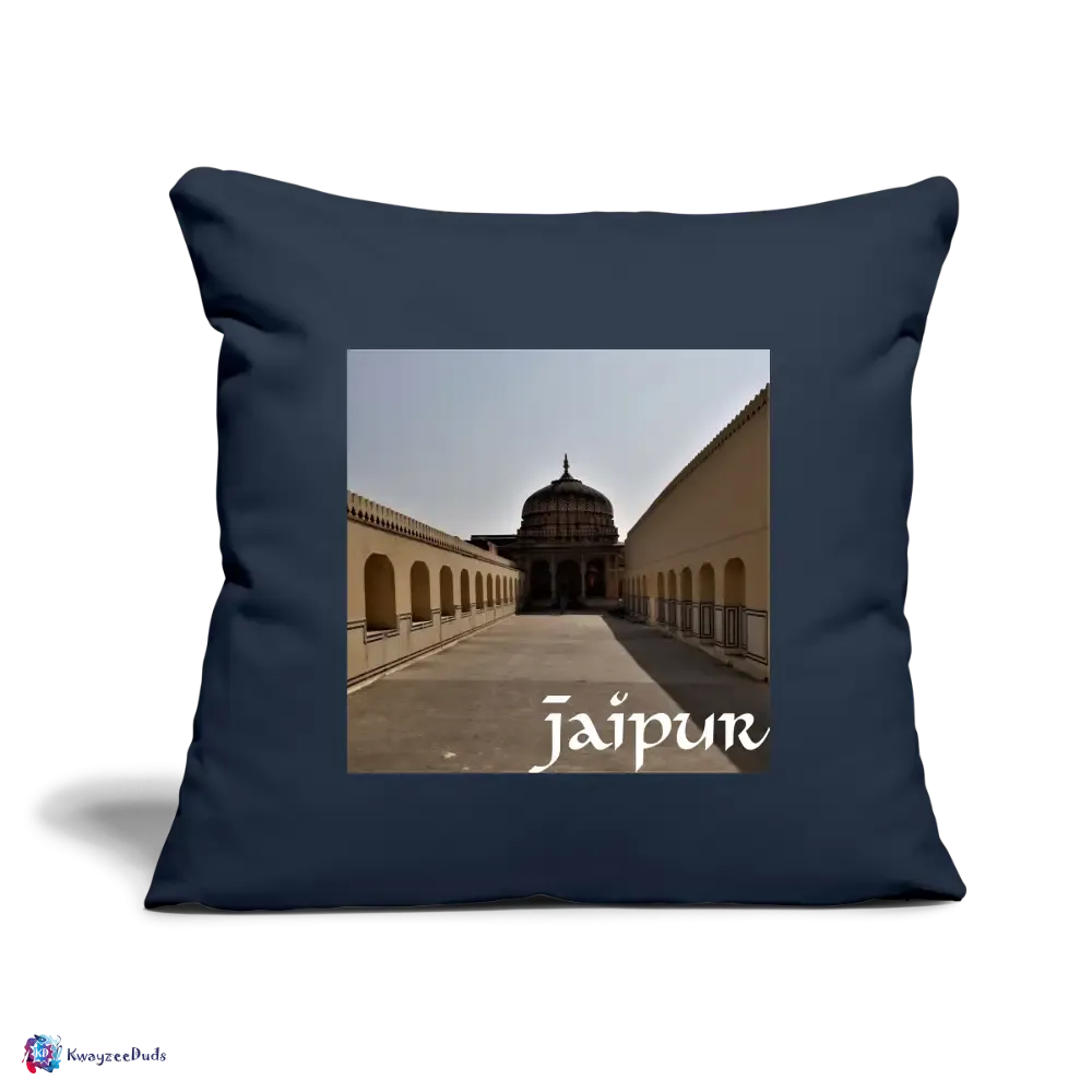 Jaipur Throw Pillow Cover 18” x 18”