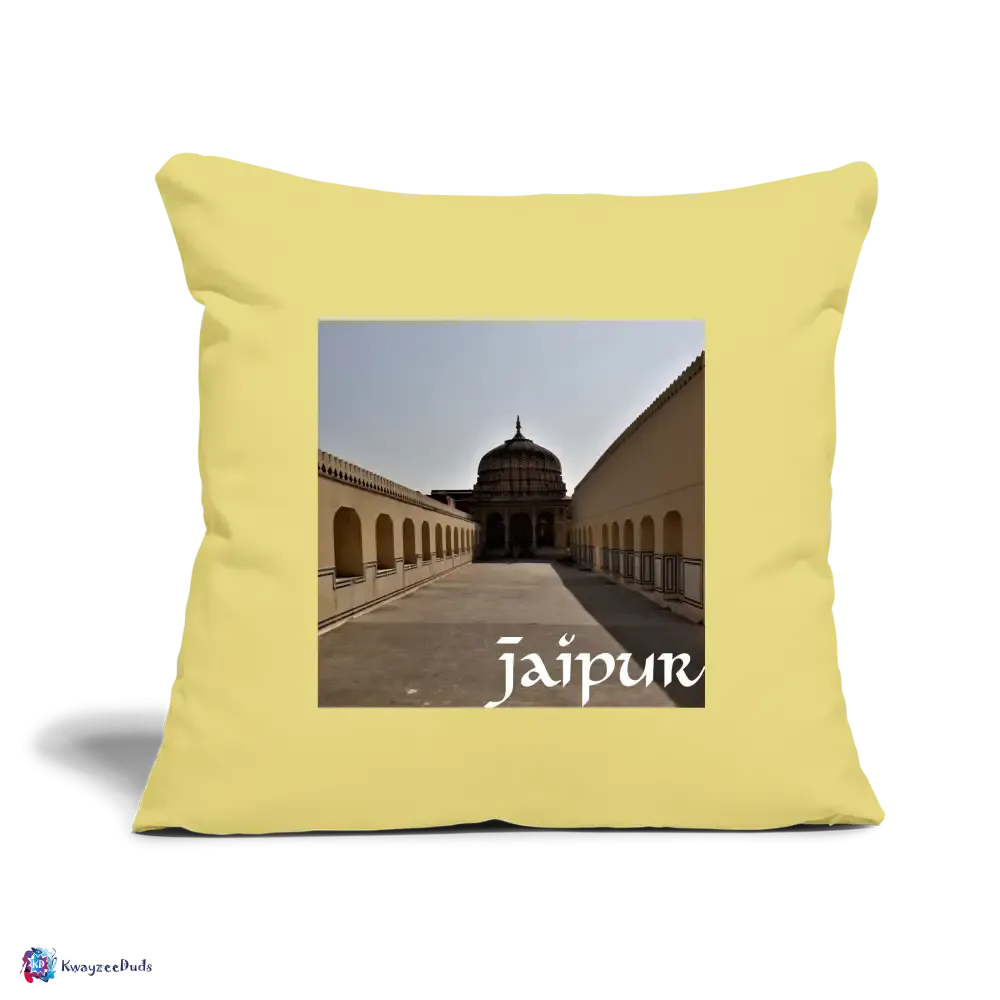 Jaipur Throw Pillow Cover 18” x 18”