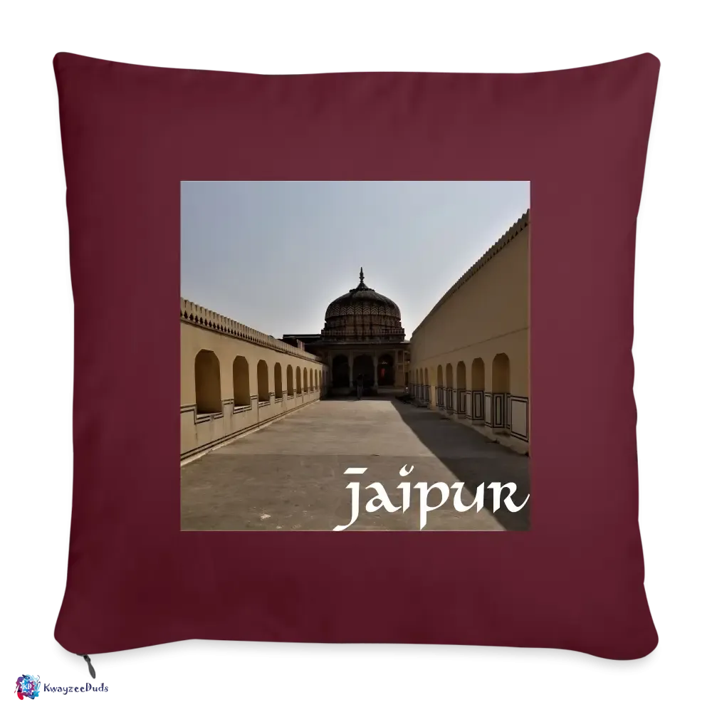 Jaipur Throw Pillow Cover 18” x 18”