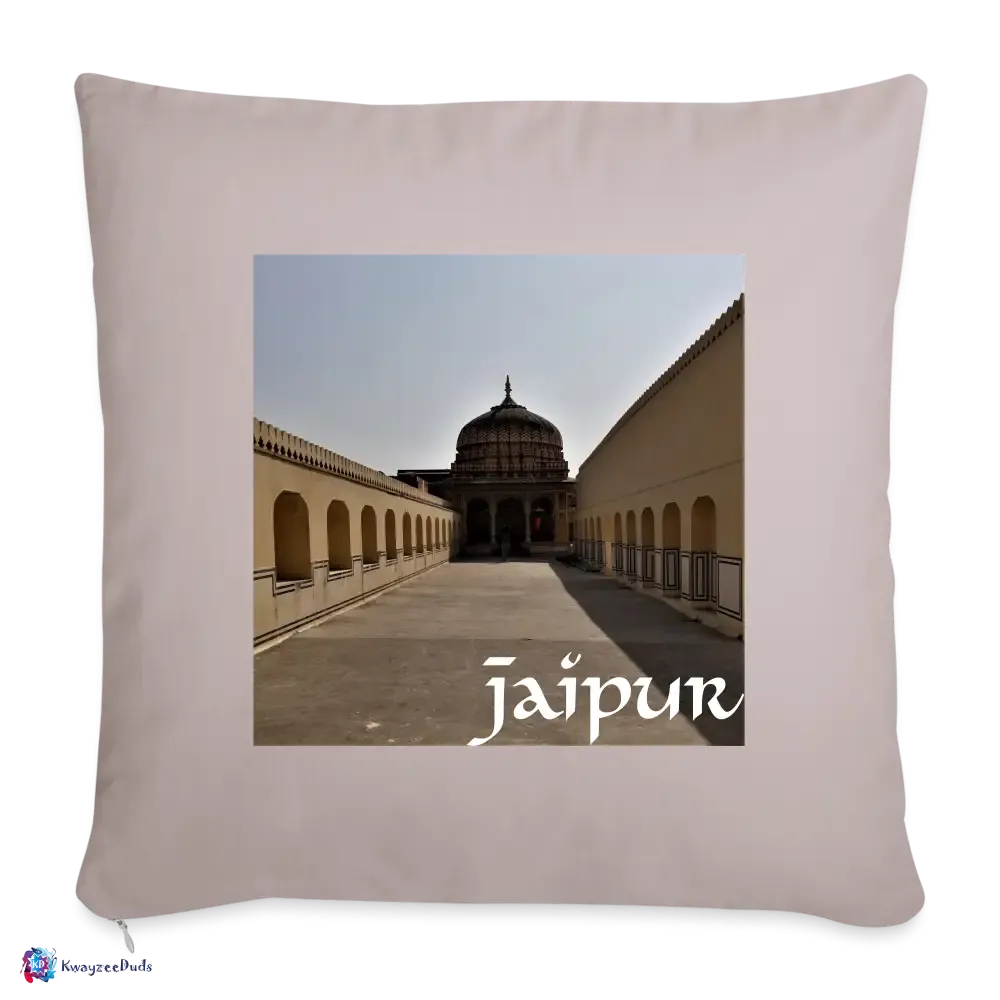 Jaipur Throw Pillow Cover 18” x 18”