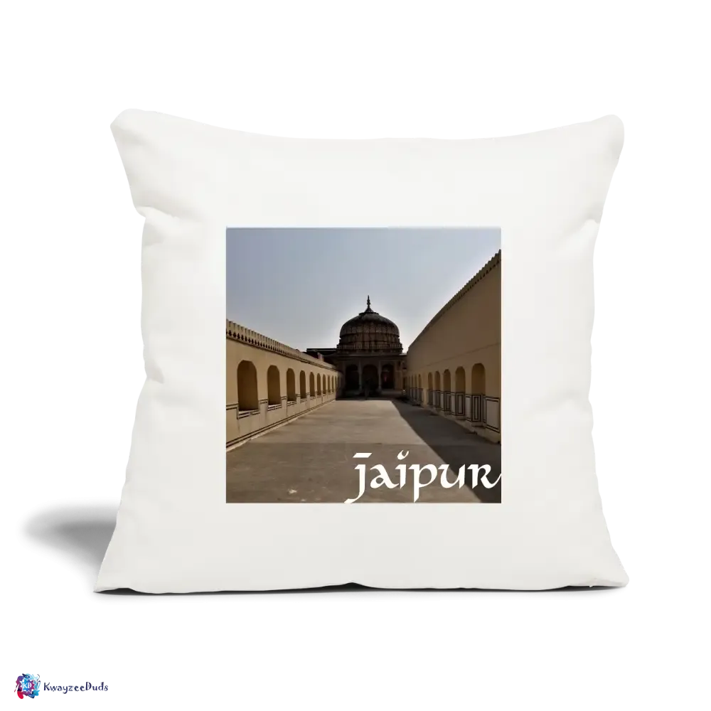 Jaipur Throw Pillow Cover 18” x 18”