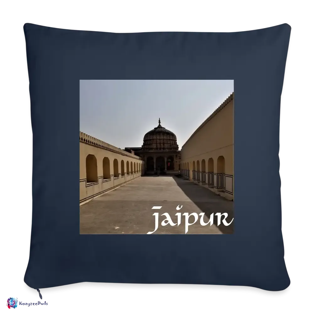 Jaipur Throw Pillow Cover 18” x 18”