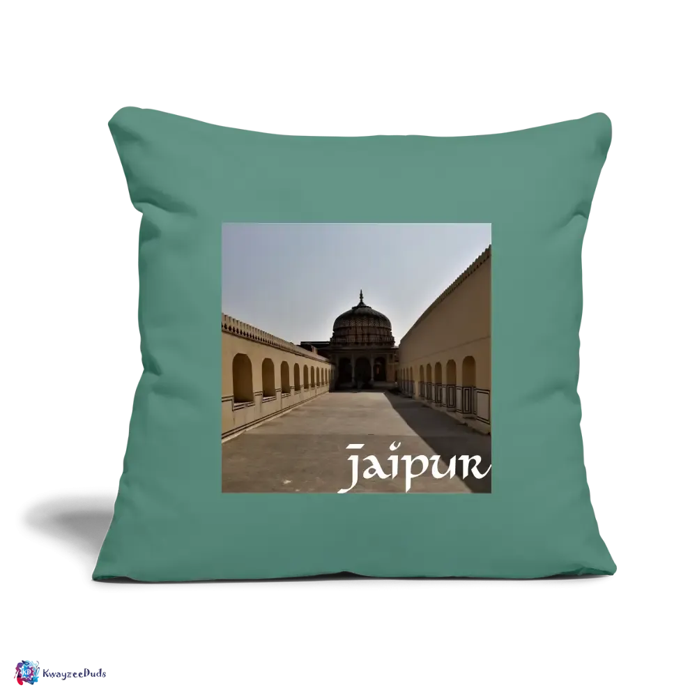 Jaipur Throw Pillow Cover 18” x 18”