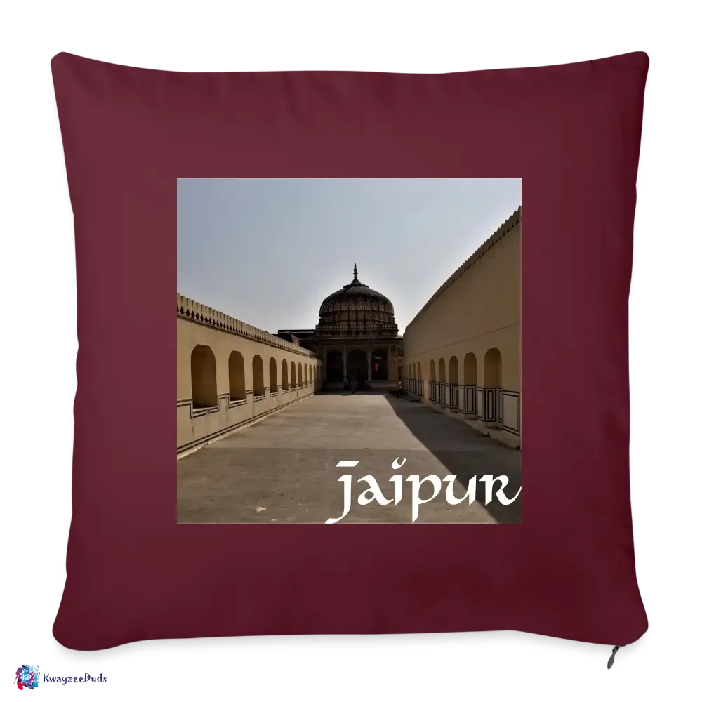 Jaipur Throw Pillow Cover 18” x 18”