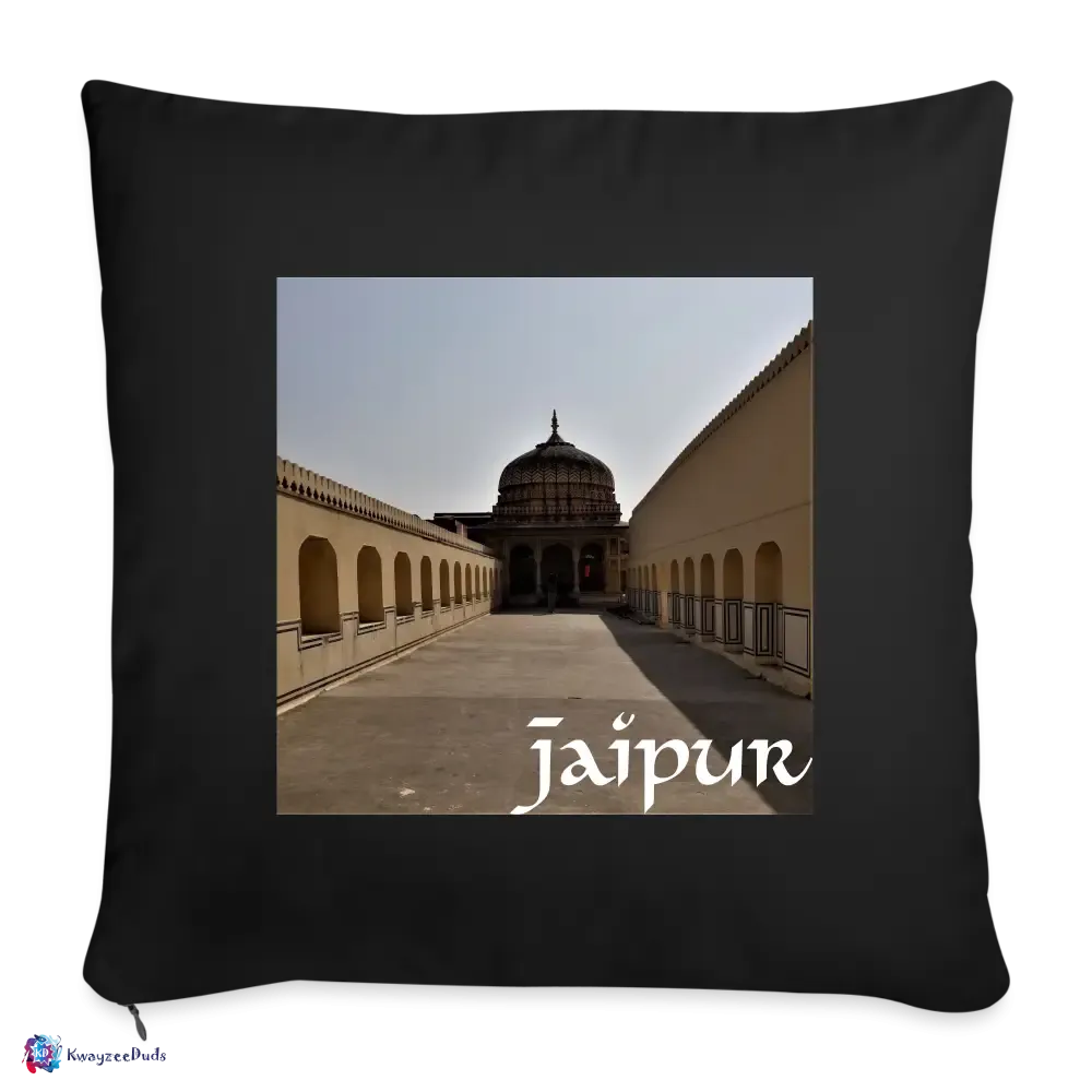 Jaipur Throw Pillow Cover 18” x 18”
