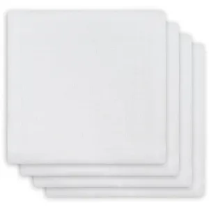 Jollein Multi-Cloth Bamboo Small White - set of 4