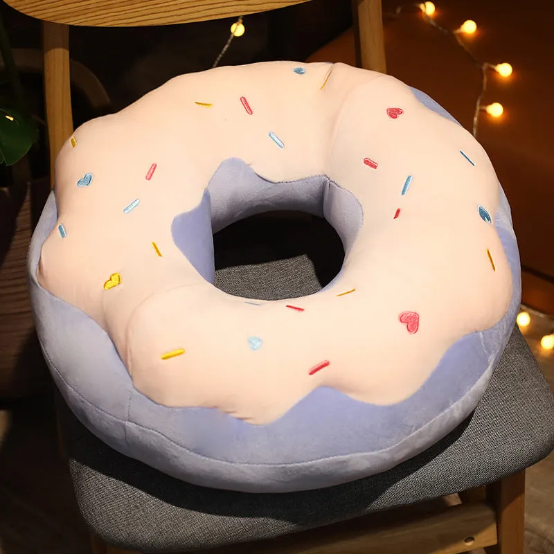 Kawaii Donut Plush Pillow