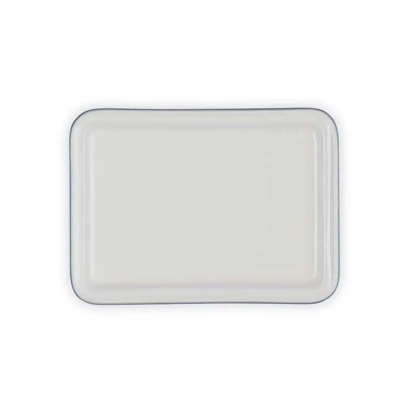 Le Creuset Stoneware Butter Dish Chambray
