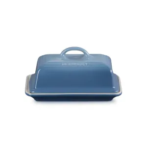 Le Creuset Stoneware Butter Dish Chambray