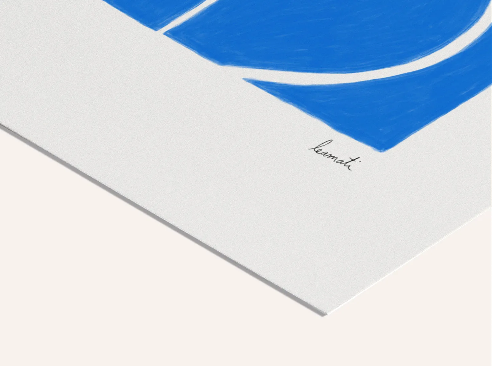 Léa Amati - Bleu