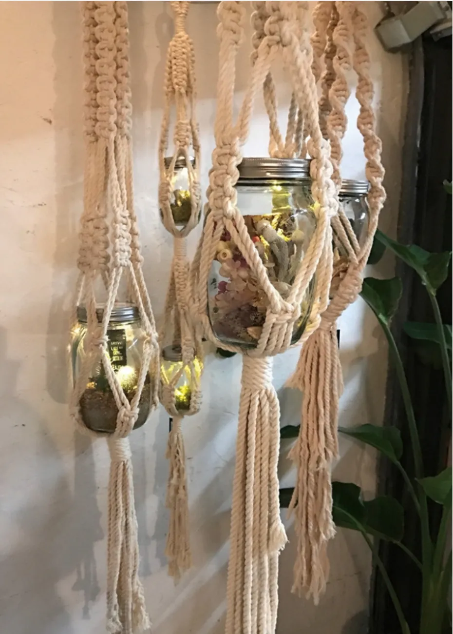 Macrame Plant Hanger Natural
