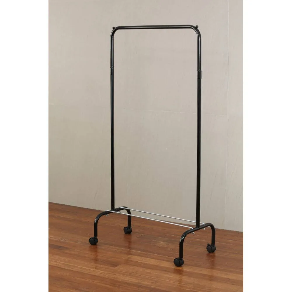 Mini Heavy Duty Clothes Rack Black