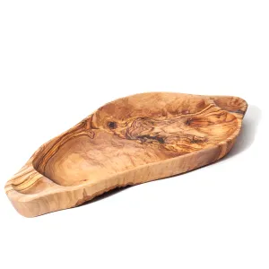 Nardelli Olive Wood Oval Deep Dish 14"