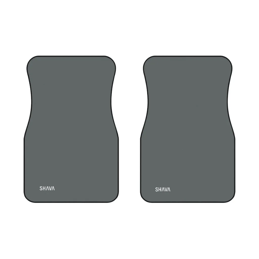 Non Slip Customizable Car Mats (2x Front)