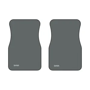 Non Slip Customizable Car Mats (2x Front)